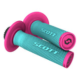 SCOTT Grip SX II Lock On + Cam Set stealth blue/radiant pink