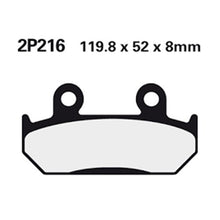 Nissin Brake Pads 2P-216 NS