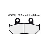 #NISSIN BRAKE PADS 2P-220 ST SINT