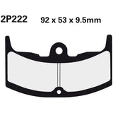 #NISSIN BRAKE PADS 2P-222 SS