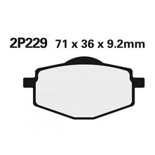 Nissin Brake Pads 2P-229 NS (FA101)