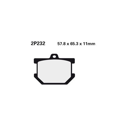 Nissin Brake Pads 2P-232 SS