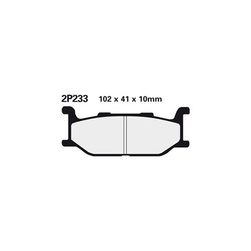 Nissin Brake Pads 2P-233 NS