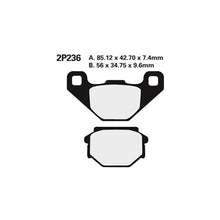 Nissin Brake Pads 2P-236 NS