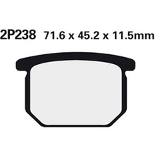 Nissin Brake Pads 2P-238 NS/SS