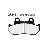 #NISSIN PADS 2P-242 NS/SS >>2P-201