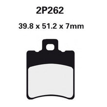 Nissin Brake Pads 2P-262 SS