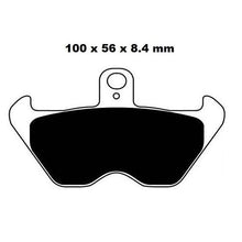 Nissin Brake Pad 2P-273/254 NS/SS