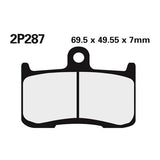 NISSIN BRAKE PADS 2P-287 ST SINT