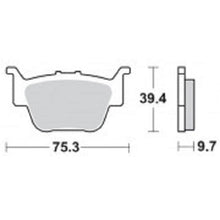 Nissin Pads 2P-295 ST SINT #NLA