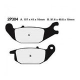 NISSIN BRAKE PADS 2P-304 NS