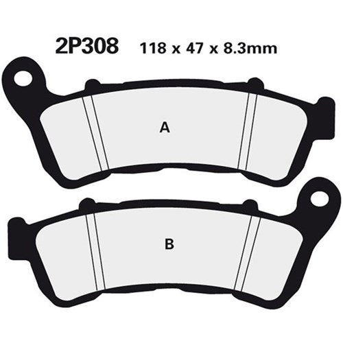 #NISSIN PADS 2P-308ST >>2P-307ST