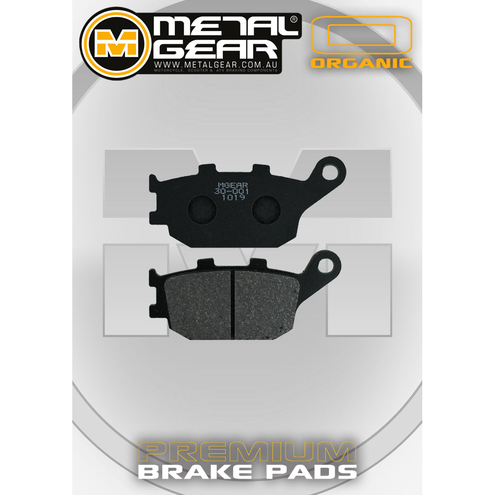 Brake Pads Organic - 30-001
