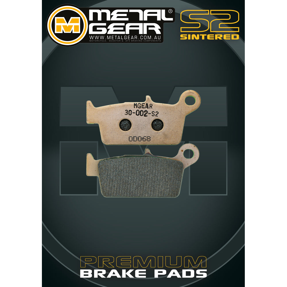 Brake Pads Sintered S2 - 30-002-S2