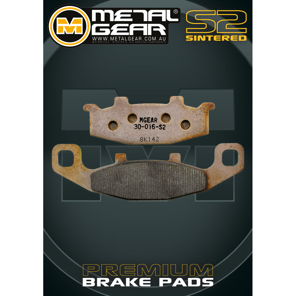 Brake Pads Sintered S2 - 30-016-S2