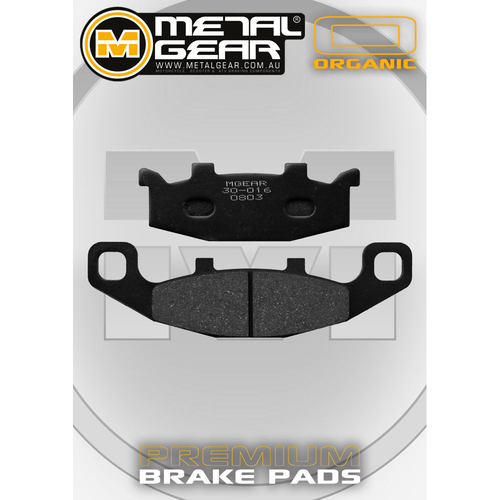 Brake Pads Organic - 30-016