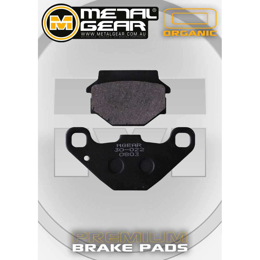 Brake Pads Organic - 30-022