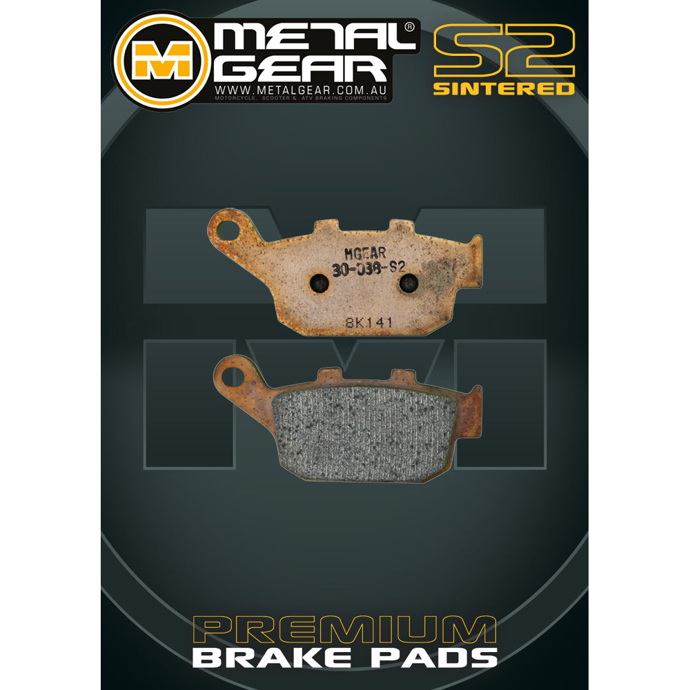 Brake Pads Sintered S2 - 30-038-S2
