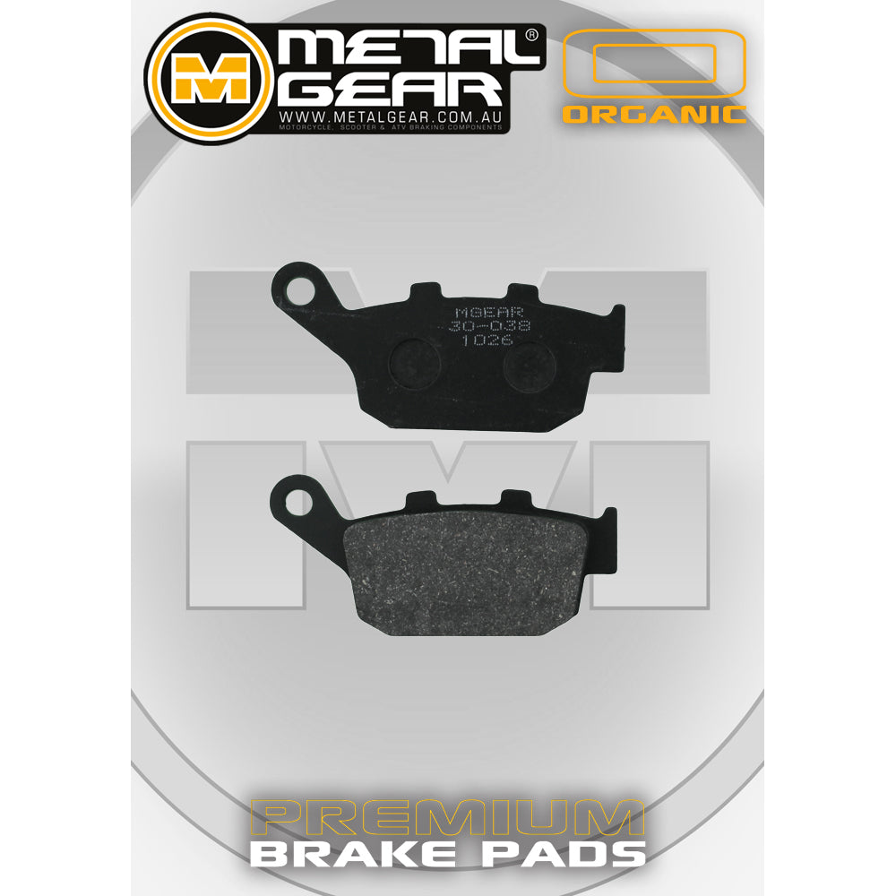 Brake Pads Organic - 30-038