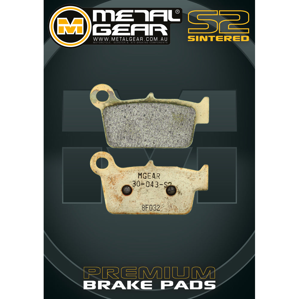 Brake Pads Sintered S2 - 30-043-S2