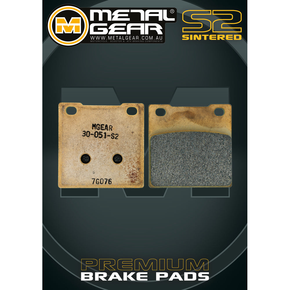 Brake Pads Sintered S2 - 30-051-S2