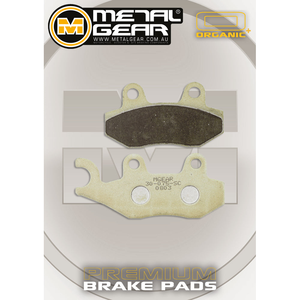 Brake Pads Organic Plus - 30-075-SC