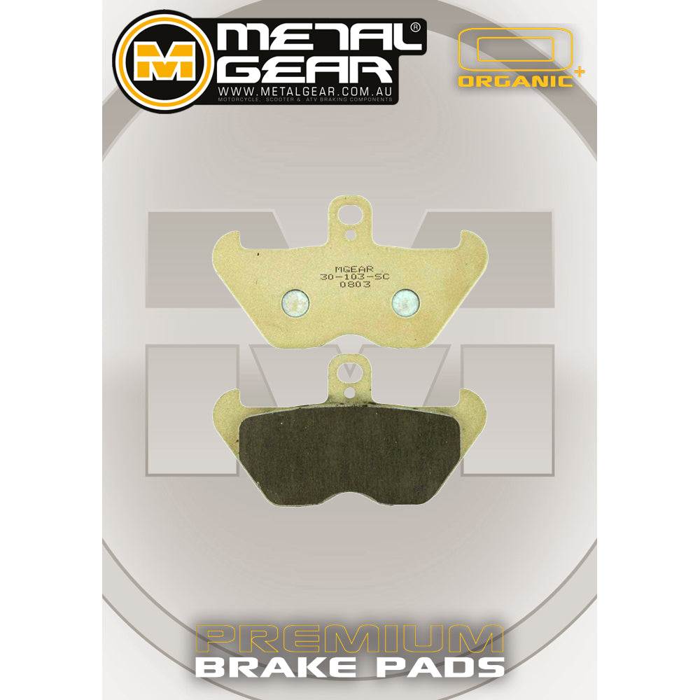 Brake Pads Organic Plus - 30-103-SC