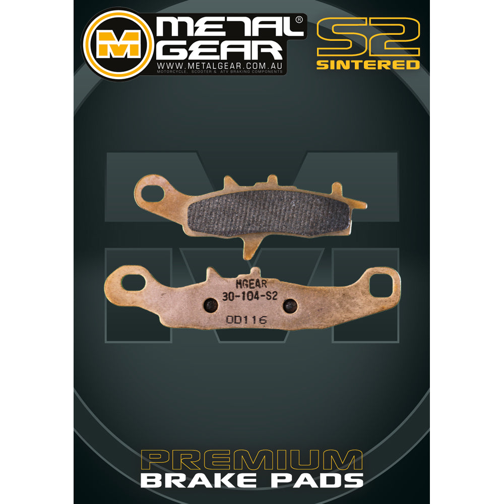 Brake Pads Sintered S2 - 30-104-S2