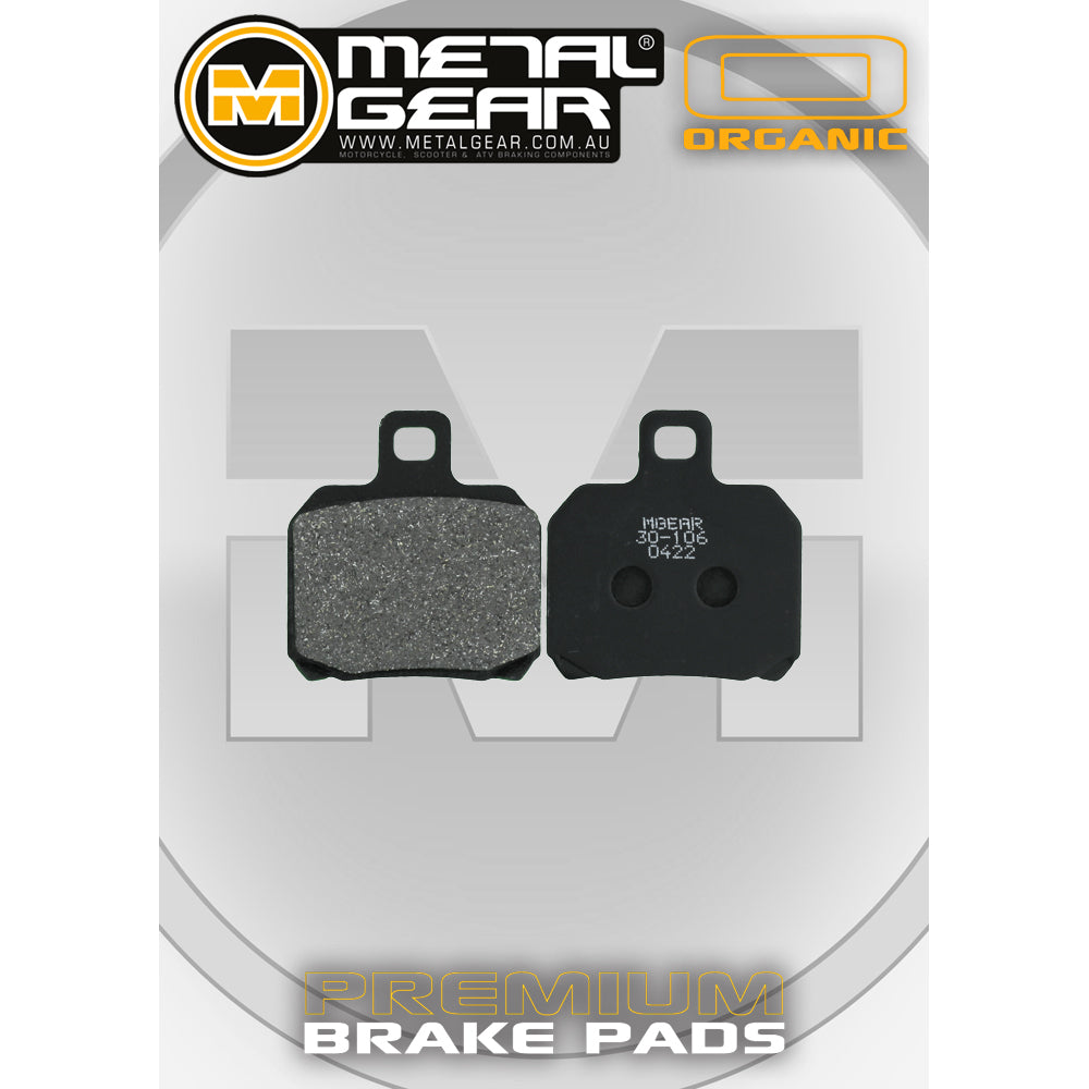 Brake Pads Organic - 30-105