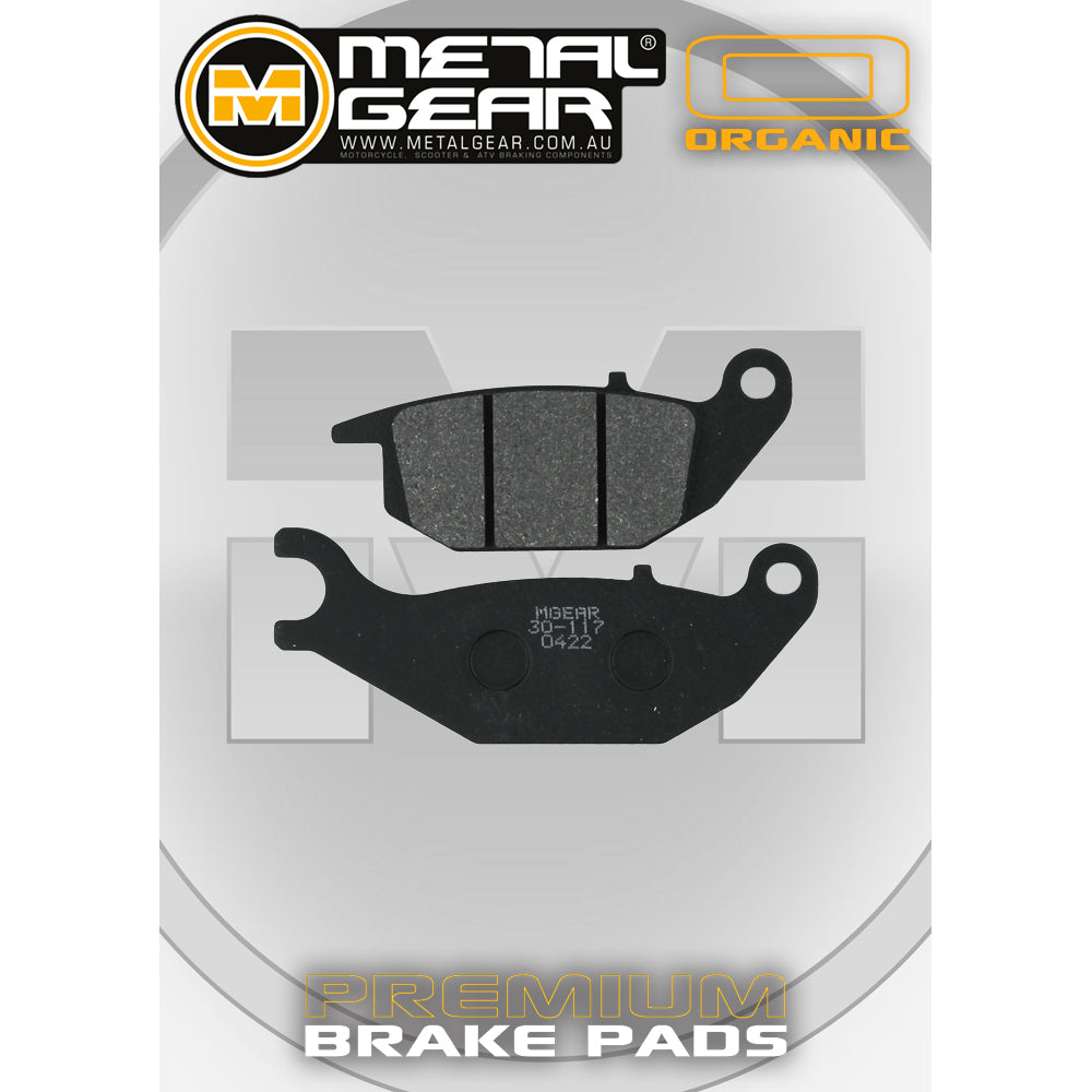 Brake Pads Organic - 30-117