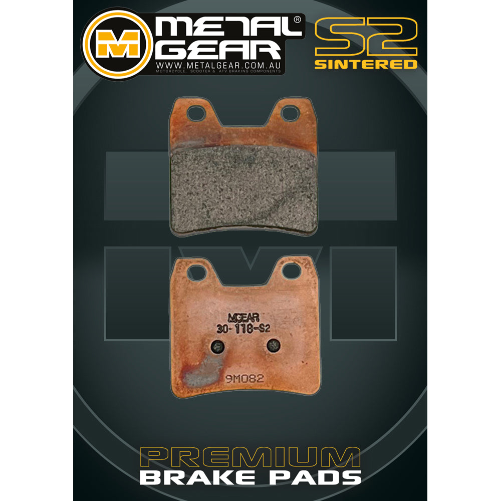 Brake Pads Sintered S2 - 30-118-S2
