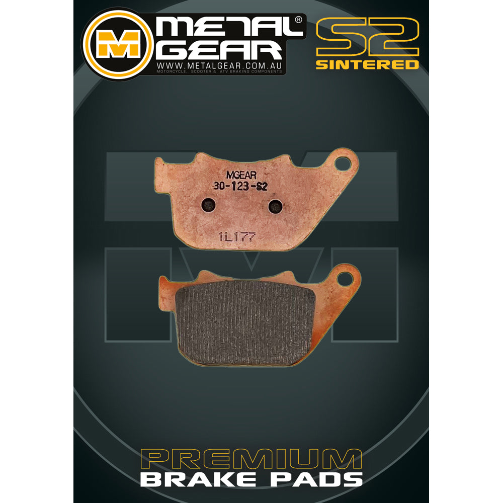 Brake Pads Sintered S2 - 30-123-S2