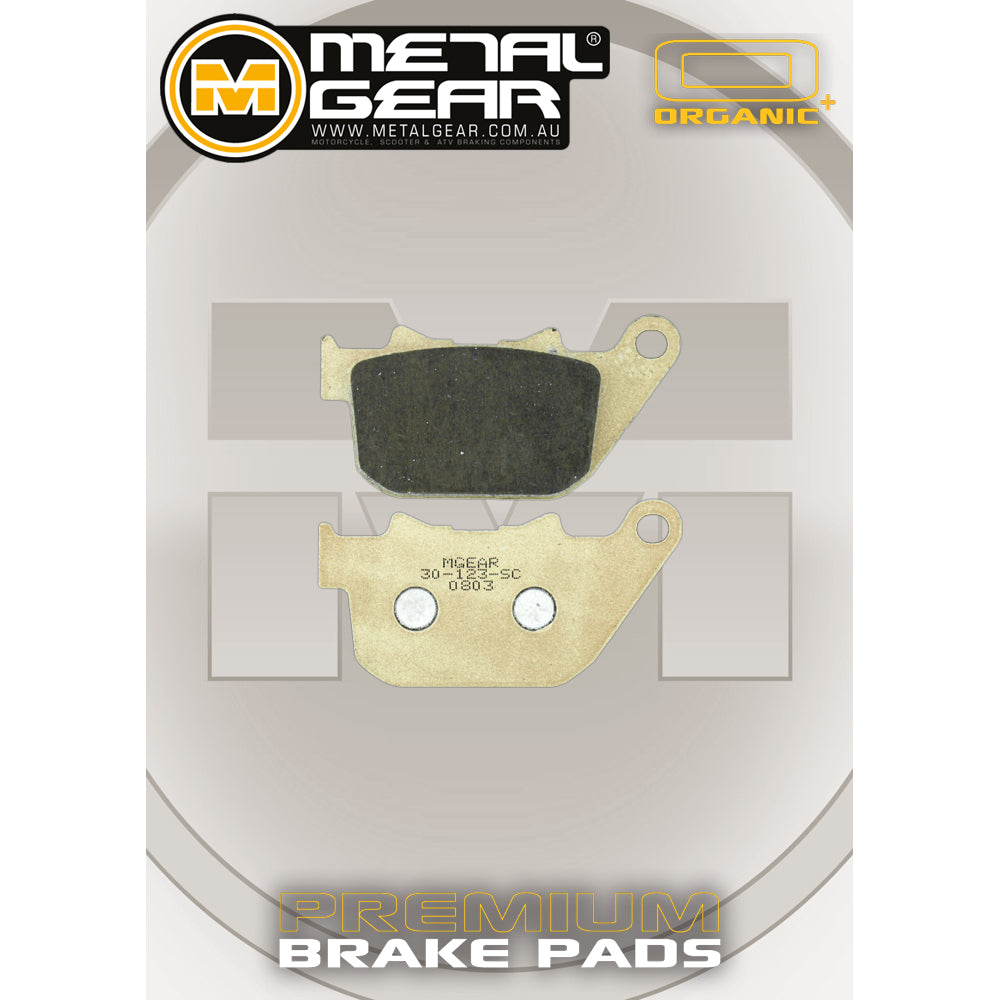Brake Pads Organic Plus - 30-123-SC