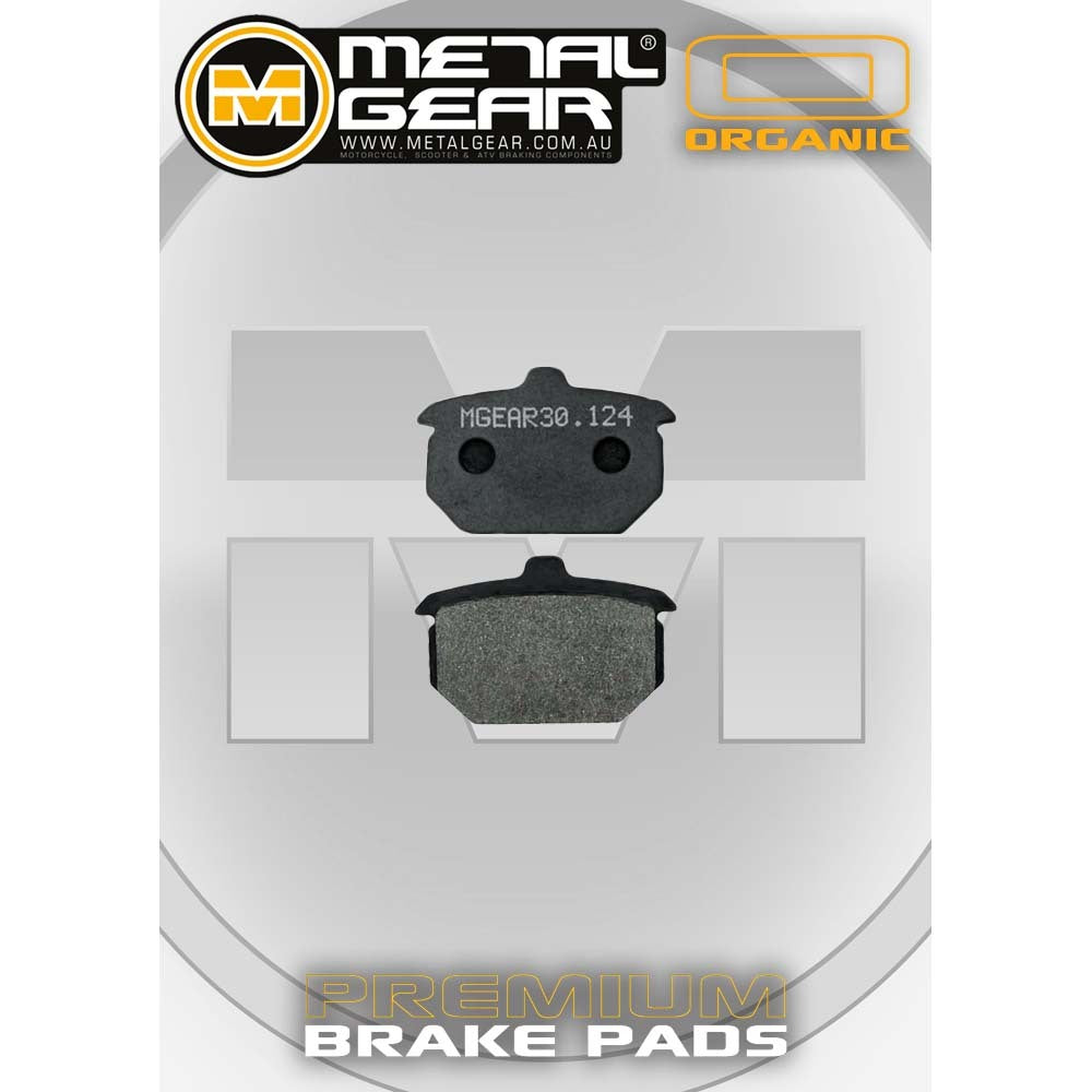 Brake Pads Organic - 30-124