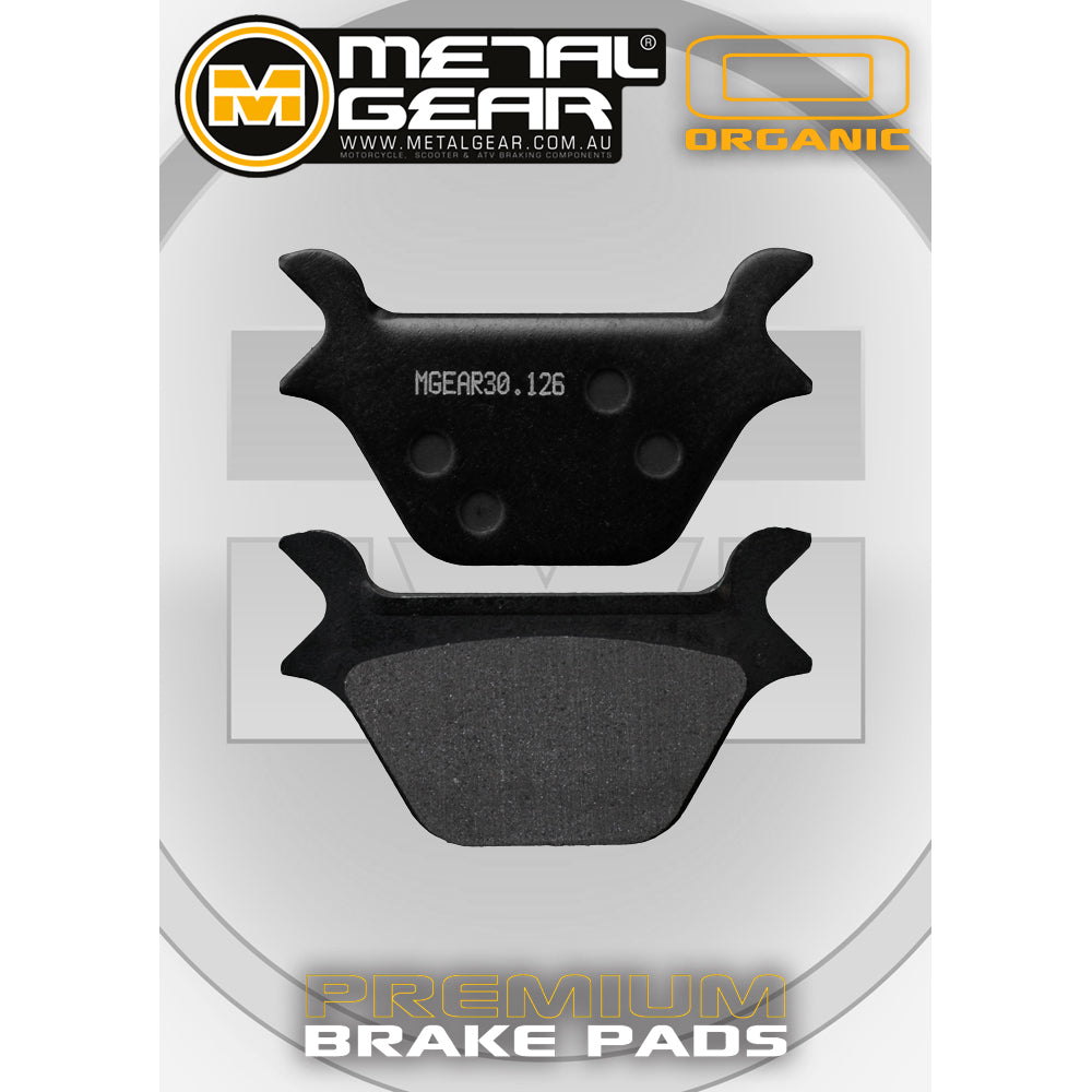 Brake Pads Organic - 30-126