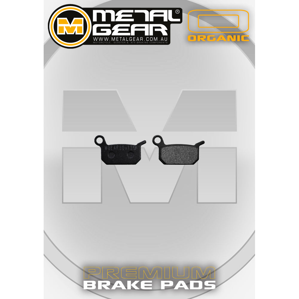 Brake Pads Organic - 30-129