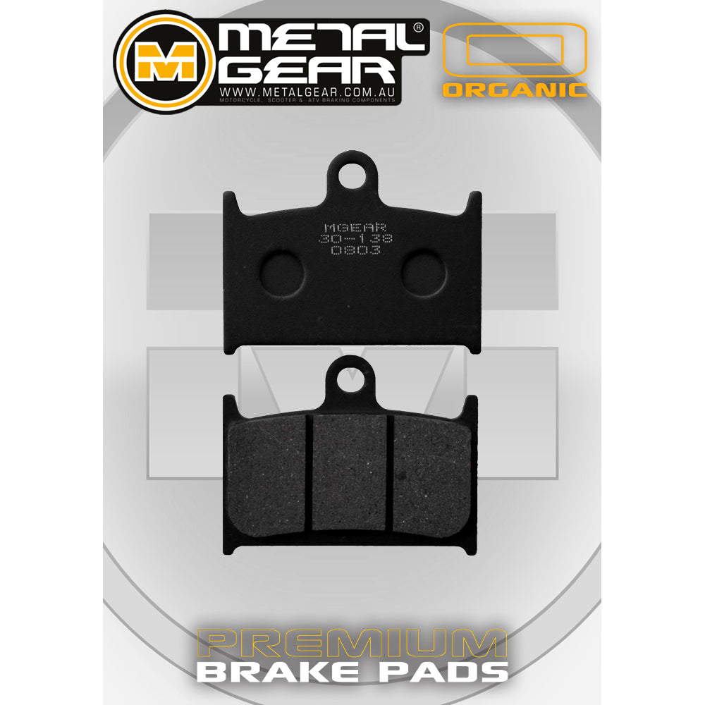 Brake Pads Organic - 30-138