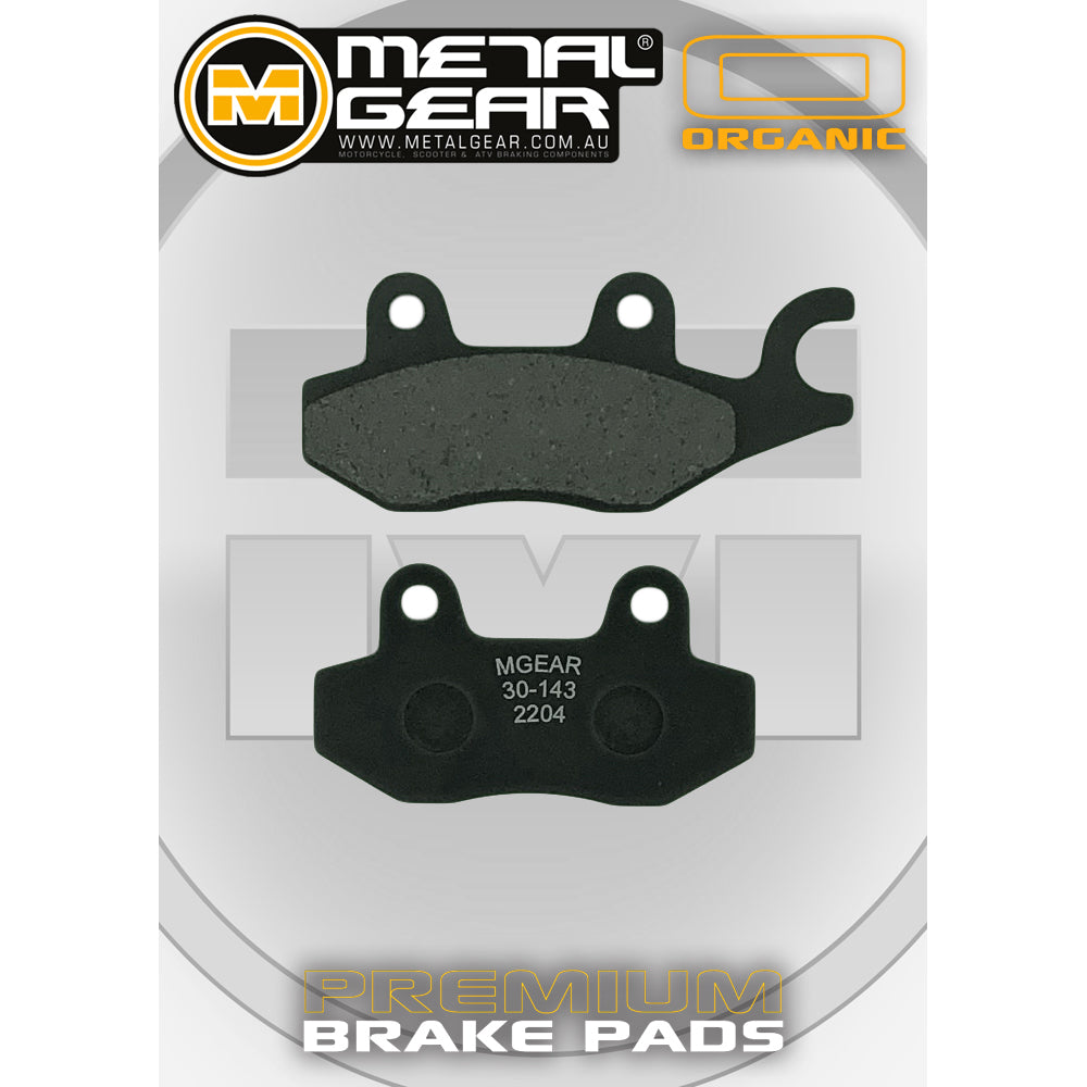 Brake Pads Organic - 30-143