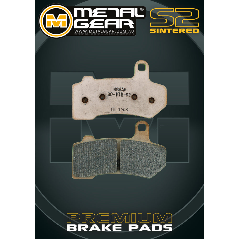 Brake Pads Sintered S2 - 30-178-S2