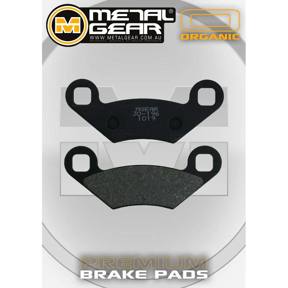 Brake Pads Organic - 30-196