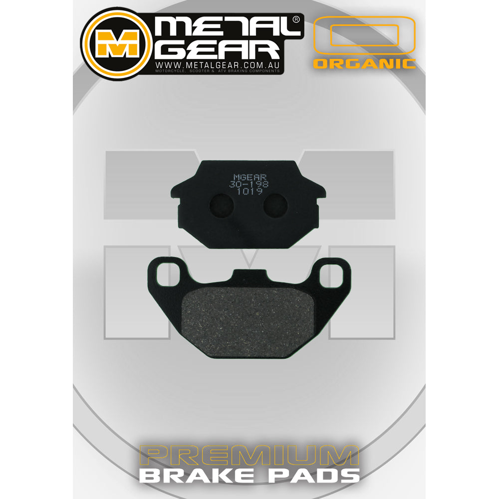Brake Pads Organic - 30-198