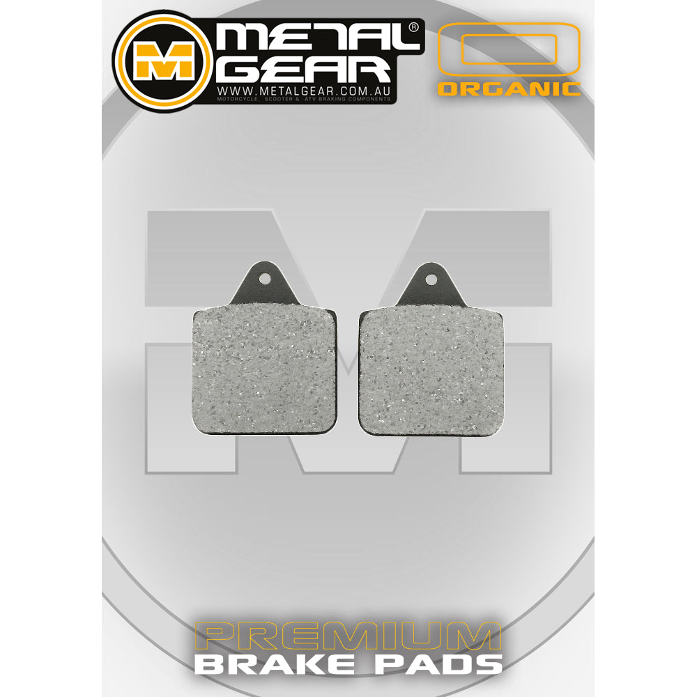 Brake Pads Organic Middle Axle - 30-252