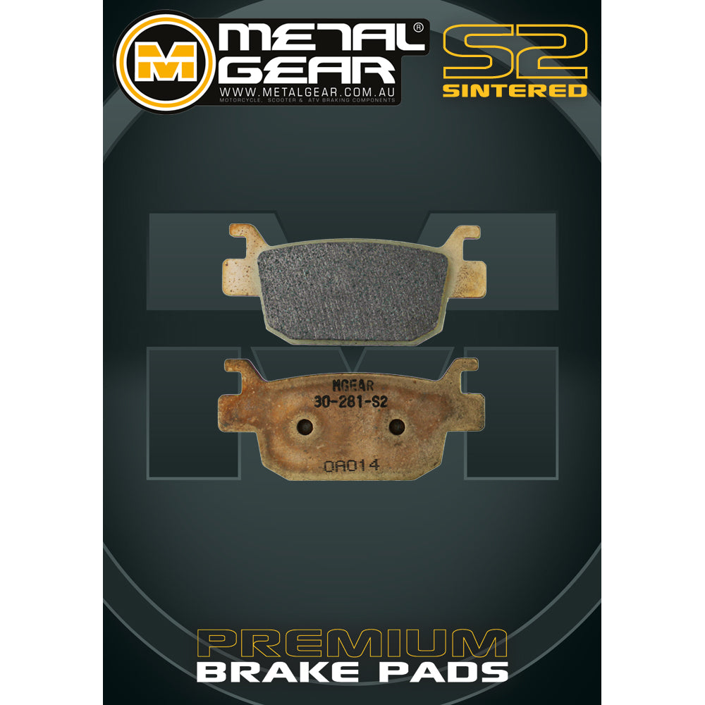 Brake Pads Sintered S2 - 30-281-S2