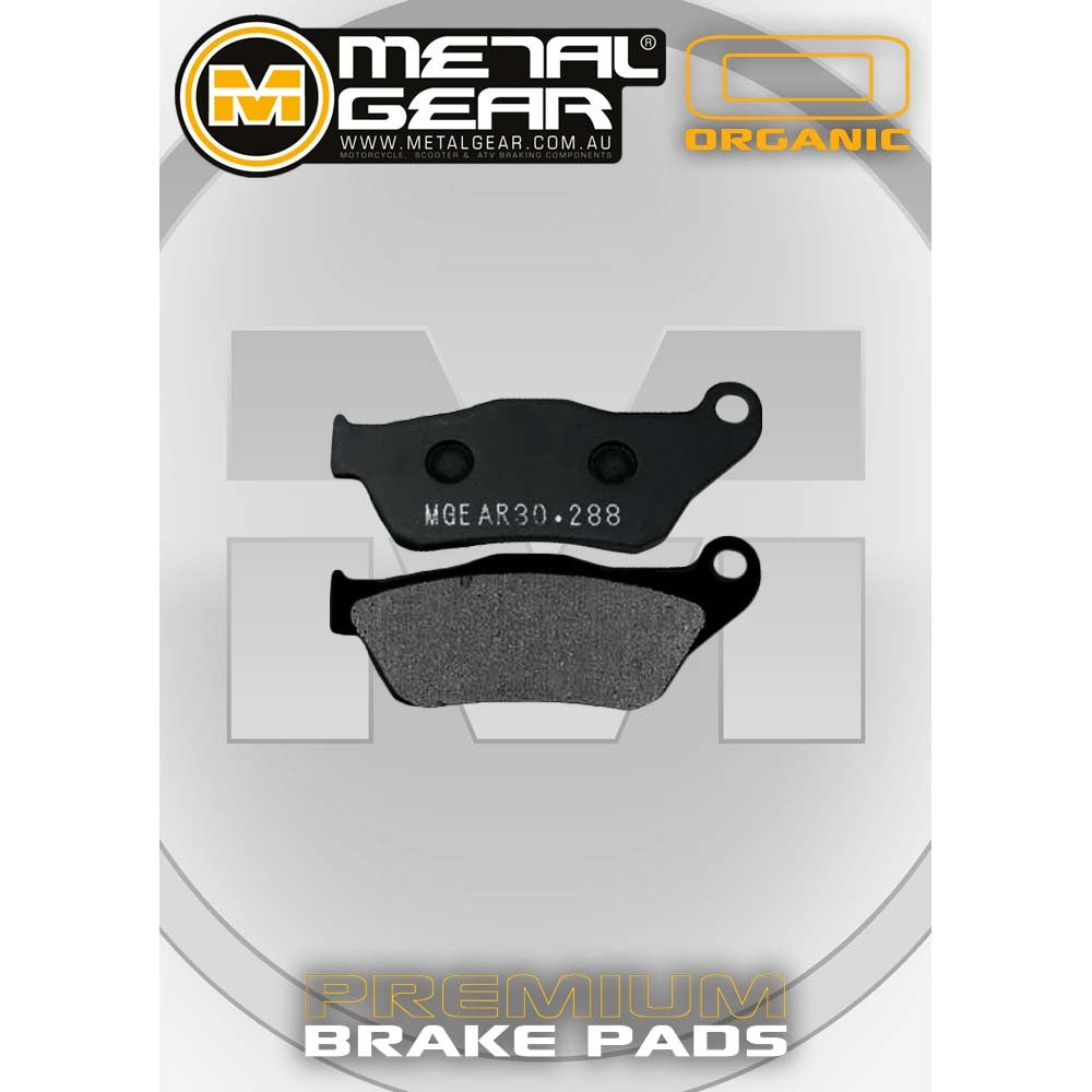 Brake Pads Organic - 30-288