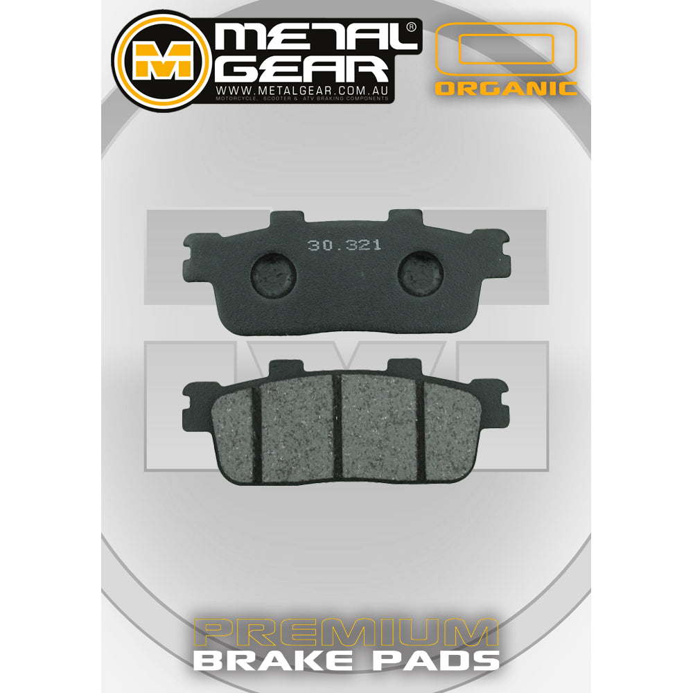 Brake Pads Organic - 30-321