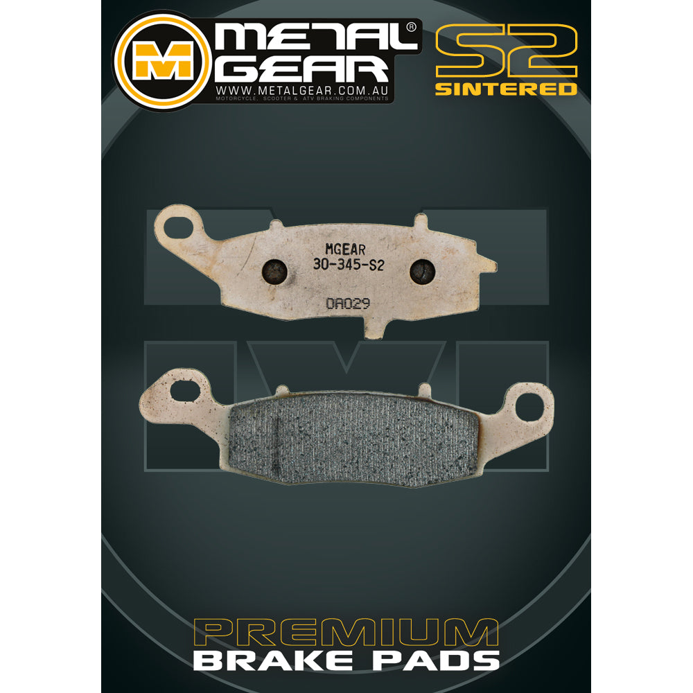 Brake Pads Sintered S2 - 30-345-S2