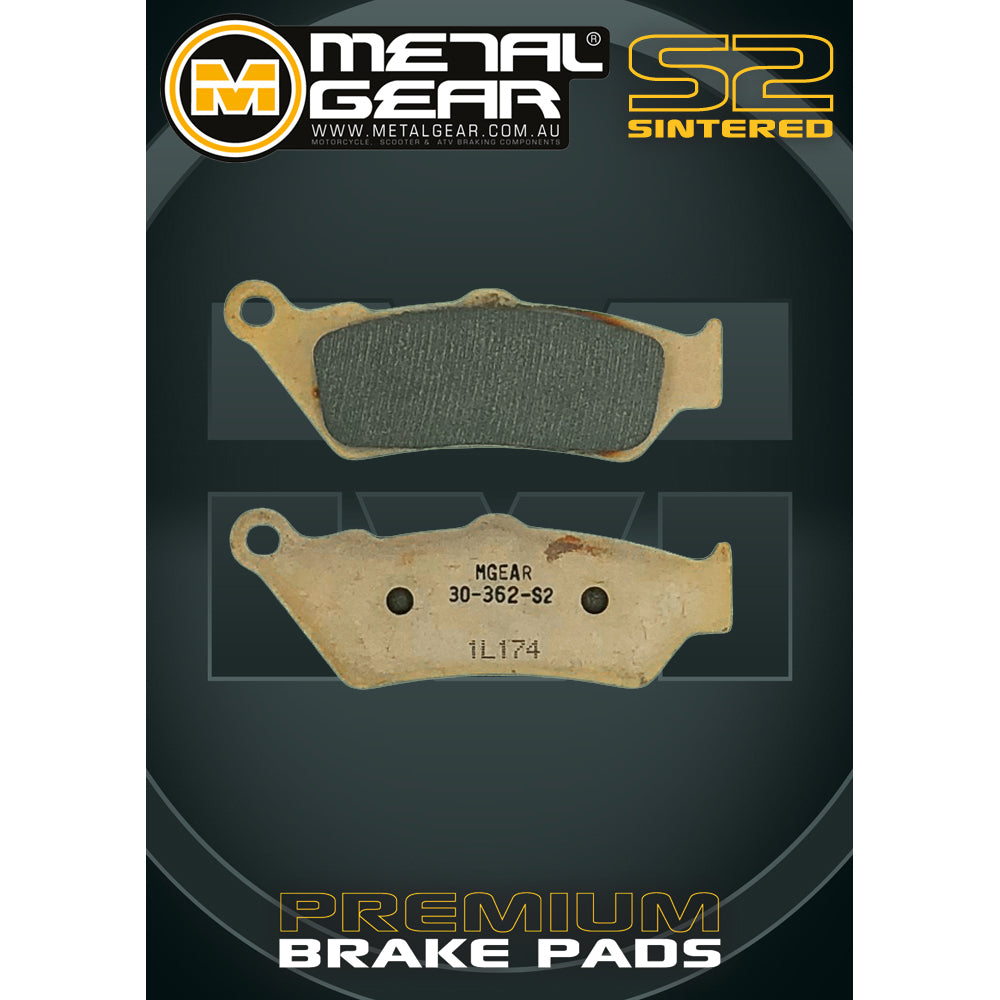 Brake Pads Sintered S2 - 30-362-S2