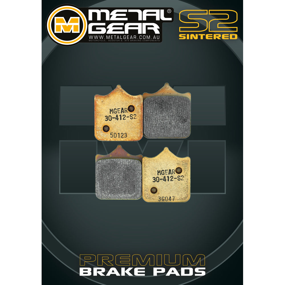Brake Pads Sintered S2 - 30-412-S2
