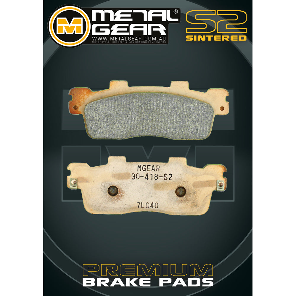 Brake Pads Sintered S2 - 30-418-S2
