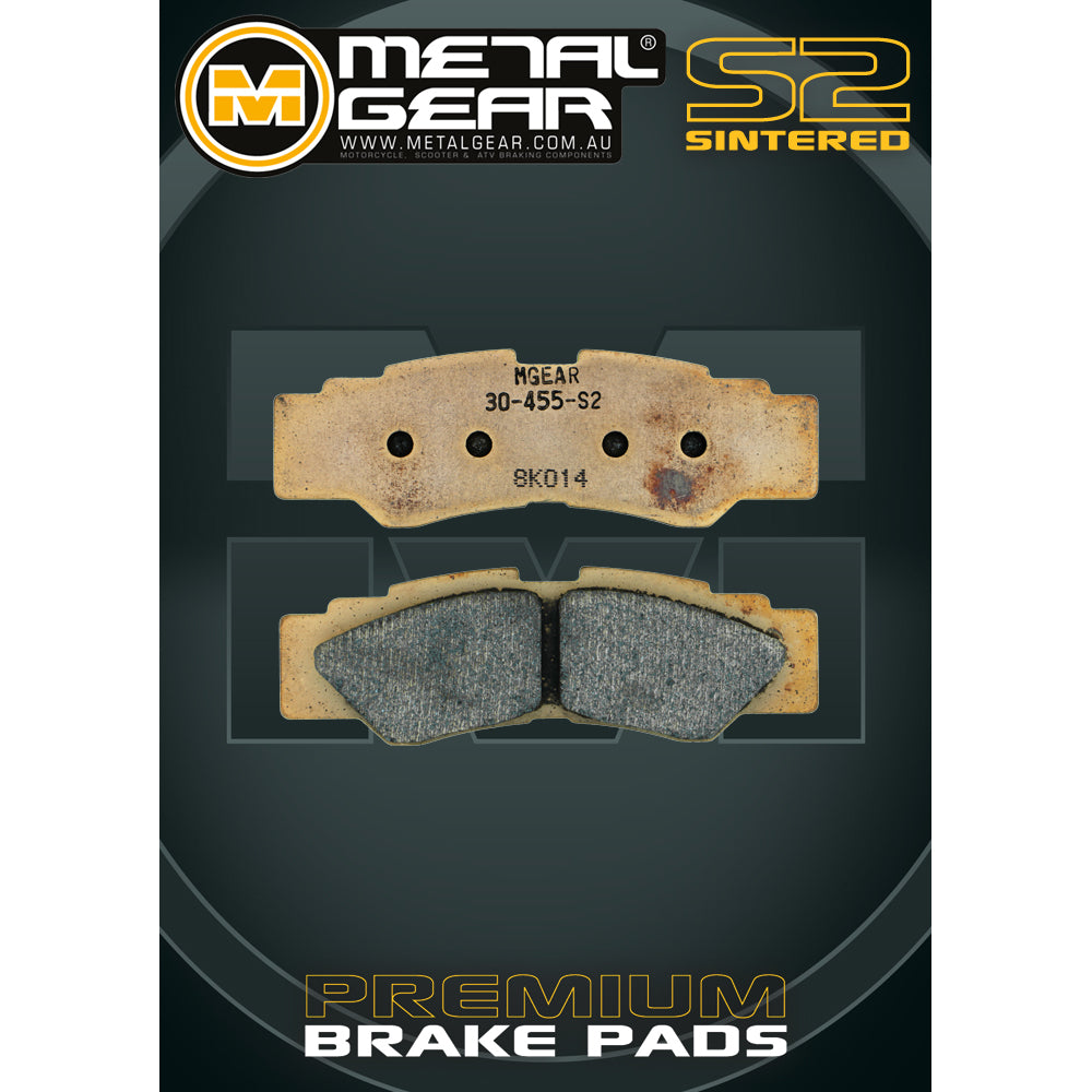 Brake Pads Sintered S2 - 30-455-S2
